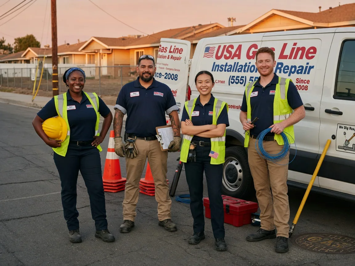Gas Line Installation company in Fairfield, ND